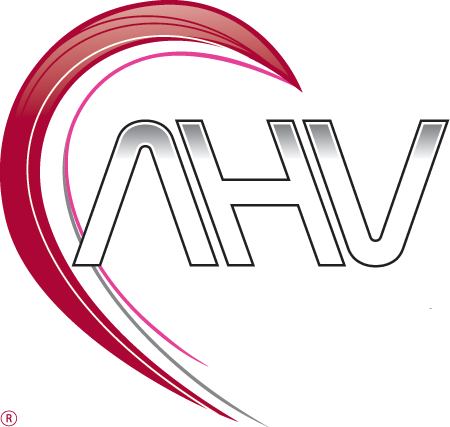 AHVC Logo initials inversed